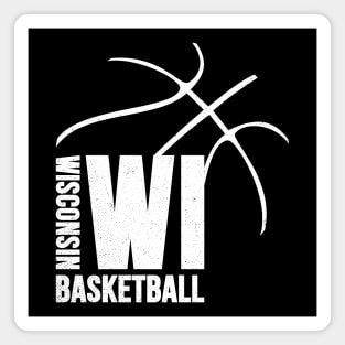 Wisconsin Basketball 02 Magnet